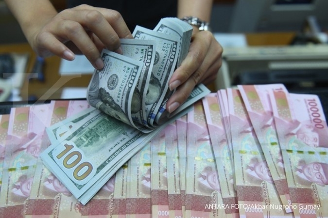 Rupiah di pasar spot dibuka stagnan pada awal perdagangan pagi ini